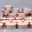 200 Velas Estilo Rechaud Suporte Em Alumínio vela Namorados