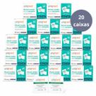 2000 und - Álcool Swab 70% Saches Lenço Umedecido Uniqmed (20 caixas Com 100 Unidades Cada