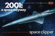 2001: A Space Odyssey - Orion III Space Clipper - 1/350 - Moebius 2001-12 2001: A Space Odyssey - Orion III Space Clipper - 1/350 - Moebius 2001-12