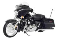 2015 Harley Davidson Street Glide Preto 1/12 Modelo da Moto por Maisto 2015 Harley Davidson Street Glide Preto 1/12 Modelo da Moto por Maisto