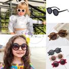 2021 óculos de sol Infantil Unissex redondo Moda