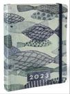 2023 agenda maria eugênia peixe teca semanal mini - 9,20 x 12,80