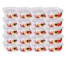 20Potes de Vidro 800ML Tampa 4Travas Marmita Geladeira Airfryer 20Potes de Vidro 800ML Tampa 4Travas Marmita Geladeira Airfryer