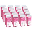 20UN Cera Refil Roll On Depilação Depilflax Rosa 100G