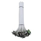 20UNS Pavio Velas Decorativas Artesanais Perfumadas Algodão fino 2mm 17CM Altura Parafinado B2030