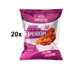 20x Biscoito Fit De Amendoim (sem Açúcar) - Wheyviv - 45g