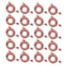 20x Cabos RCA Automotivo 5 Metros Banhado Ouro Injetado Cobre Vermelho e Transparente Prata Tech One 20x Cabos RCA Automotivo 5 Metros Banhado Ouro Injetado Cobre Vermelho e Transparente Prata Tech One