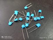 20x Capacitor Ceramico 2,7nf/3kv = 2k7/3kv Y5v 7,5mm Epox