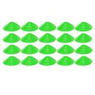 20x Chapéu Chines Cone 19cm Mini Treino Esporte Funcional VERDE