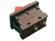 20x Chave Gangorra 15x21mm Vermelho 4amp 250v Margirius