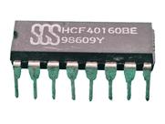 20x Circuito Integrado Cd40160 Hcf40160be Hcf40160 Sgs