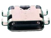 20x Conector Usb Tipo C Femea 90ª Smd 16Pinos 11x7mm