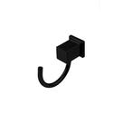 214555 Cabide Inox Rainha Preto Fosco Semi Luxo Square