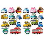 22 Tatuagens Temporárias Tema Infantil Robocar Poly