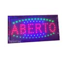 220v Painel de led placa luminoso ABERTO LED PISCA