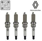 224017726r - kit com 4 velas de ignição - motor 2.0 16v f4r - scenic/duster/captur/sandero rs/oroch/megane ii