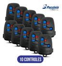 2345 - Kit 10 Controles Remoto Peccinin Nice 3 Botões 433MHz TX 3C