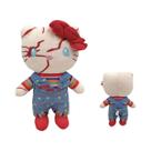 23cm Hello Kitty Brinquedo De Pelúcia Boneca Kawaii Bebê Presente De Natal De Halloween Em Estoque