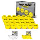 24 Bolas de Golfe de Espuma GoSports para Treino, Amarelas