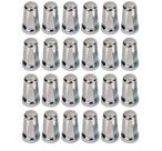 24 Capa De Porca Belga Cromada Cubo Roda 19mm