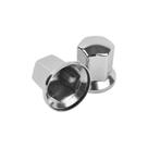 24 Capa De Porca Sextavada Cromada Roda Caminhão 3/4 - 27mm Cromado 27 - 3/4 -