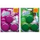 24 Cartelas Tablete Sanitário 45g com 3 Blocos CAIXA ACOPLADA TRIPLO Novo Frescor Kit 72 Un
