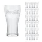 24 Copos de Vidro 470ml Contour Coca Cola Cristal Luxo Nadir