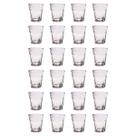 24 Copos Shot Vidro Vodka Tequila Cachaça Dose 45mL Bar