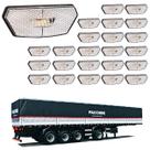 24 Lanterna Diamante Facchini LED Cristal Saída Fios 24 Lanterna Diamante Facchini LED Cristal Saída Fios