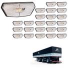 24 Lanterna Diamante Librelato LED Cristal Saída Fios