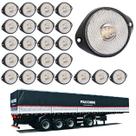 24 Lanterna Frontal Facchini LED Cristal 65mm c/ Sup. - Fio