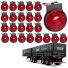 24 Lanterna Lateral Noma LED Rubi 65mm Suporte - Conector