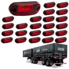 24 Lanternas Delimitadoras LED Carreta Noma Lateral Rubi
