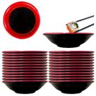 24 Molheiras em Melamina Shoyu para Restaurante Japones 50ml