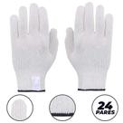 24 Pares Luva de Proteção Tricotada Cotton Tamanho 9 - Volk 24 Pares Luva de Proteção Tricotada Cotton Tamanho 9 - Volk