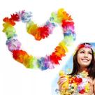 24 Unidades Colar De Havaianas De Fantasia Para Festa