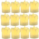 24 Velas LED Eletronica Luz Kit para Decoração 5cm Atacado