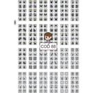 240 Adesivos de Unhas Decoradas Artesanal 3D revenda