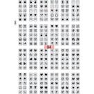 240 Adesivos de Unhas Decoradas Artesanal 3D revenda