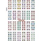 240 Adesivos para Unha Película 3d