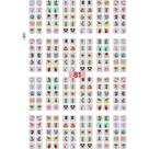 240 Adesivos para Unha Película 3d
