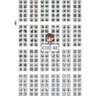 240 Adesivos para Unha Película 3d