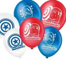 25 Balões Bexigas 9" peloga decoração festas Capitão América