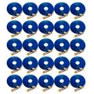 25 Cabos RCA Luxo 5 Metros 5 mm espessura Plug Banhado a Ouro Dupla Blindagem