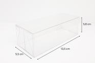 25 Caixas Acetato 13,5x5,5x5,8 transparente cristal 0,21mm 25 Caixas Acetato 13,5x5,5x5,8 transparente cristal 0,21mm