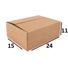 25 Caixas de Papelão 24 x 15 x 11 para Envios Correios Sedex Ecommerce
