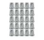 25 Capa Porca Suiça Mini Belga Roda Caminhão 33mm