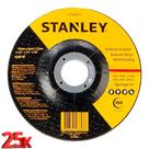 25 Discos Desbaste Metal 4-1/2 Pol X 6mm X 7/8 Pol Stanley STA0413