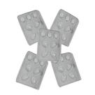 25 embalagens flip fiesta páscoa ovos transparente 30gr flip