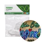 25 Kit Acessórios Fixação A50 P/ Fita Led Neon 12v Taschibra